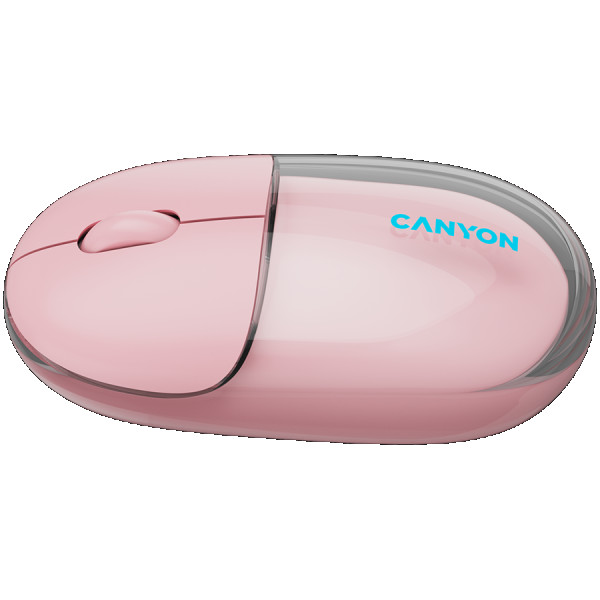 CANYON mouse OnClick 24 BT Wireless TransparentPink ( CNS-CMSW24P ) 