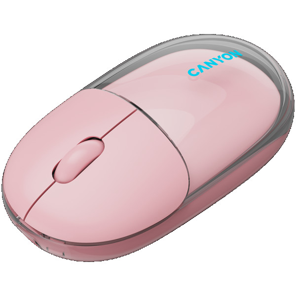 CANYON mouse OnClick 24 BT Wireless TransparentPink ( CNS-CMSW24P ) 