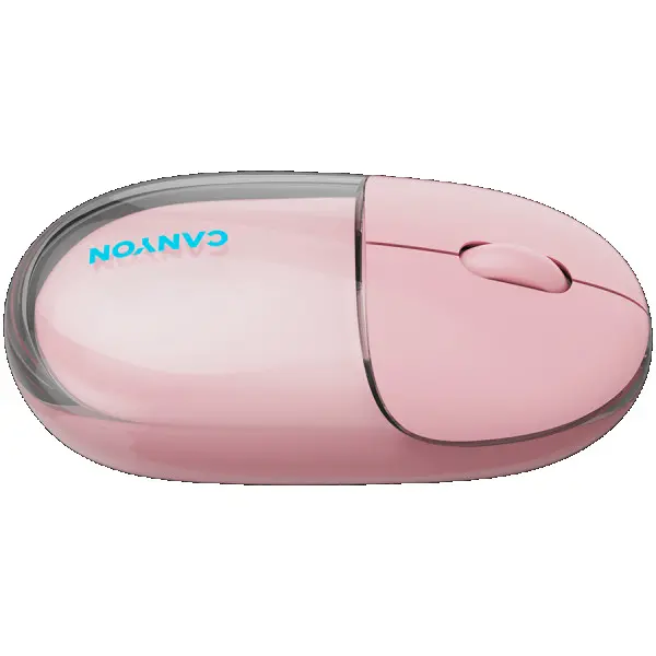 CANYON mouse OnClick 24 BT Wireless TransparentPink ( CNS-CMSW24P ) 