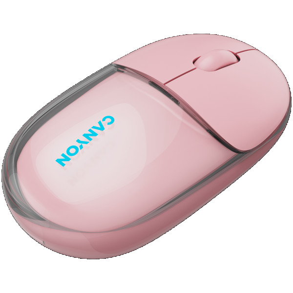 CANYON mouse OnClick 24 BT Wireless TransparentPink ( CNS-CMSW24P ) 