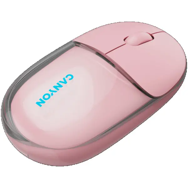 CANYON mouse OnClick 24 BT Wireless TransparentPink ( CNS-CMSW24P ) 