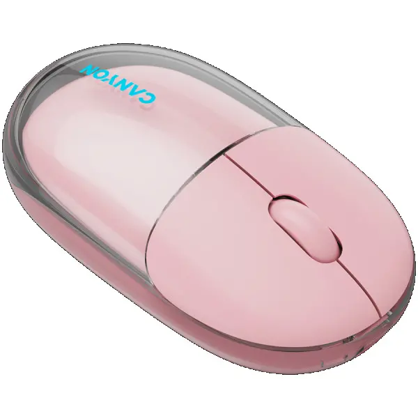 CANYON mouse OnClick 24 BT Wireless TransparentPink ( CNS-CMSW24P ) 