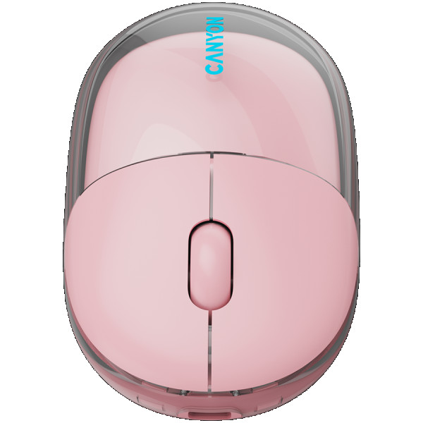 CANYON mouse OnClick 24 BT Wireless TransparentPink ( CNS-CMSW24P ) 