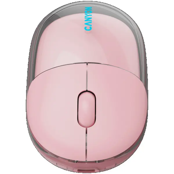 CANYON mouse OnClick 24 BT Wireless TransparentPink ( CNS-CMSW24P ) 