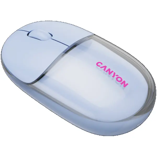 CANYON mouse OnClick 24 BT Wireless TransparentBlue ( CNS-CMSW24BL ) 