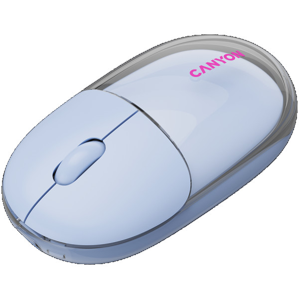 CANYON mouse OnClick 24 BT Wireless TransparentBlue ( CNS-CMSW24BL ) 