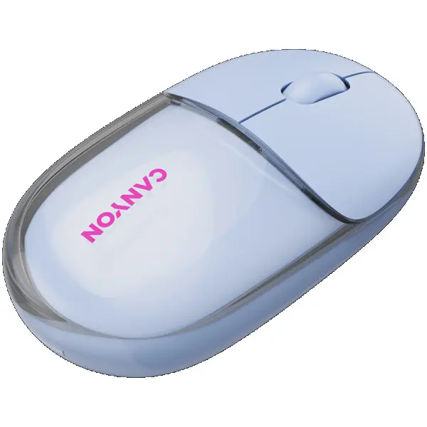 CANYON mouse OnClick 24 BT Wireless TransparentBlue ( CNS-CMSW24BL ) 