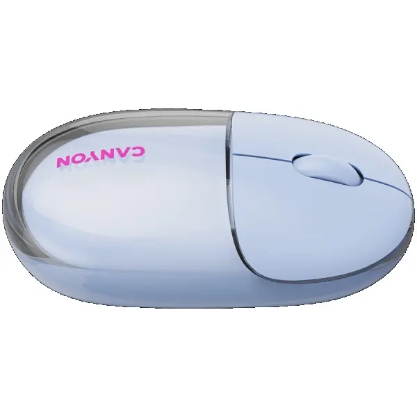 CANYON mouse OnClick 24 BT Wireless TransparentBlue ( CNS-CMSW24BL ) 