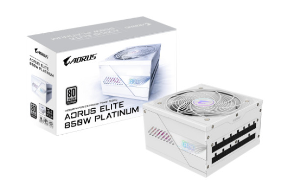 AORUS ELITE P850W 80+ Platinum Modular PCIe 5.0 ICE ( GP-AE850PM PG5 ICE ) 