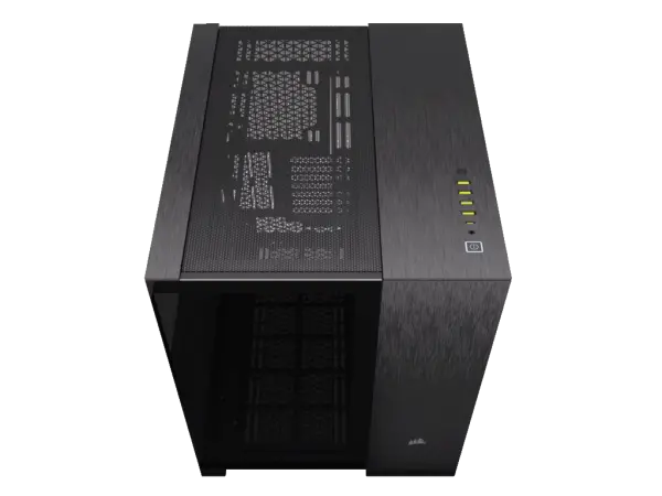 Kucište CORSAIR 6500X Mid-Towerdve komorekaljeno staklobez napajanjacrnaobsidijan aluminijum' ( 'CC-9011283-WW' ) 