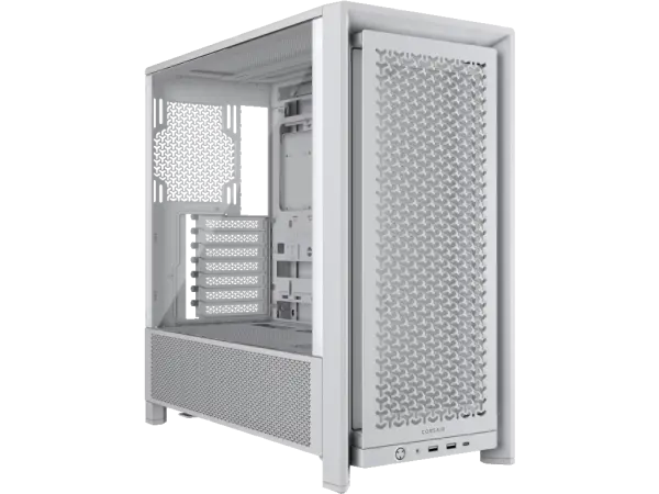 Kucište CORSAIR FRAME 4000D Mid-TowerATXkaljeno staklobez napajanjabela' ( 'CC-9011291-WW' ) 