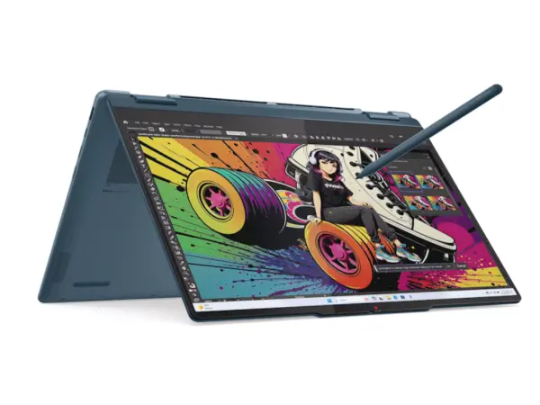 Laptop LENOVO Yoga 7 2in1 14AKP10 DOS14'' WQUX OLED TouchRyzen AI 7-35024GB1TBBKLT SRBseashell' ( '83JR0027YA' ) 