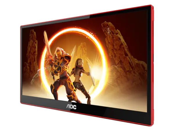 Monitor AOC 16G3 15,6''IPS1920x1080144Hz4ms GtGHDMI,USB type Czvucniciprenosnicrnocrvena' ( '16G3' ) 