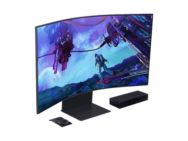 Monitor SAMSUNG Odyssey Ark LS55CG970NUXDU 55''VA,zakrivljen3840x2160165Hz1ms GtGHDMIx4,USB,LAN' ( 'LS55CG970NUXDU' ) 