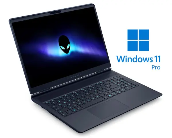 DELL Alienware 16X Aurora 16 inch QHD+ 240Hz 500nits Core Ultra 9 275HX 32GB 1TB SSD GeForce RTX 5070 8GB RGB Backlit Win11Pro gaming lapto
