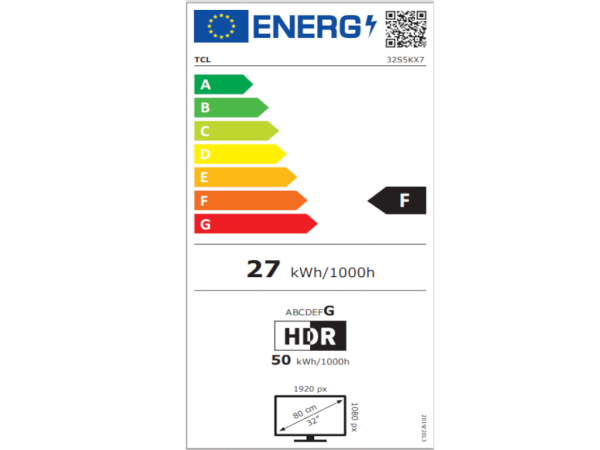 Televizor TCL 32S5KQLED32''FullHD60HzAndroid TVcrna' ( '32S5K' ) 