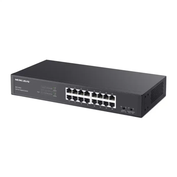Svič 101001000 16-port Mercusys MS116GSRackmount