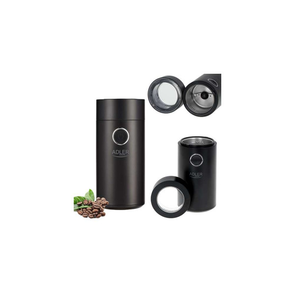Mlin za kafu Adler ad4446bg aparat za kafu 150w crni