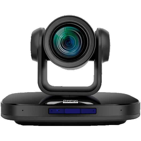 Prestigio Solutions Video Conferencing 4K PTZ Camera Alpha: 4K UHD, 8.4MP, PTZ, AI, No mic, PoE, Connection via HDMI 2.0, USB 3.0, RJ45 or 