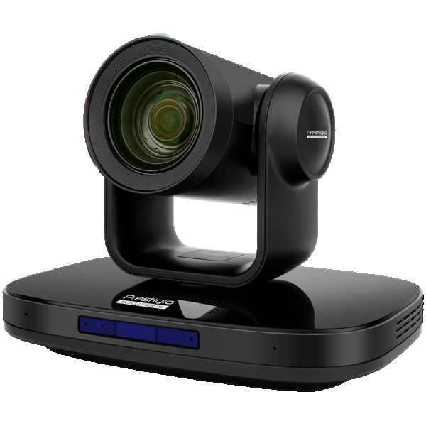 Prestigio Solutions Video Conferencing 4K PTZ Camera Alpha: 4K UHD, 8.4MP, PTZ, AI, No mic, PoE, Connection via HDMI 2.0, USB 3.0, RJ45 or 