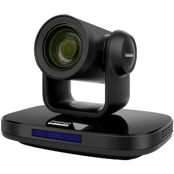 Prestigio Solutions Video Conferencing 4K PTZ Camera Alpha: 4K UHD, 8.4MP, PTZ, AI, No mic, PoE, Connection via HDMI 2.0, USB 3.0, RJ45 or 