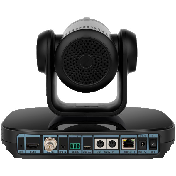 Prestigio Solutions Video Conferencing 4K PTZ Camera Alpha: 4K UHD, 8.4MP, PTZ, AI, No mic, PoE, Connection via HDMI 2.0, USB 3.0, RJ45 or 