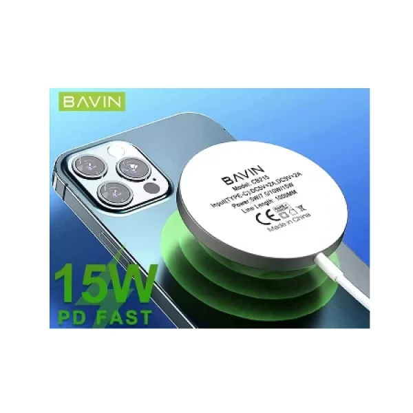 Bavin bežični punjač 15W Magnetic - CB-215 ( 90011 )