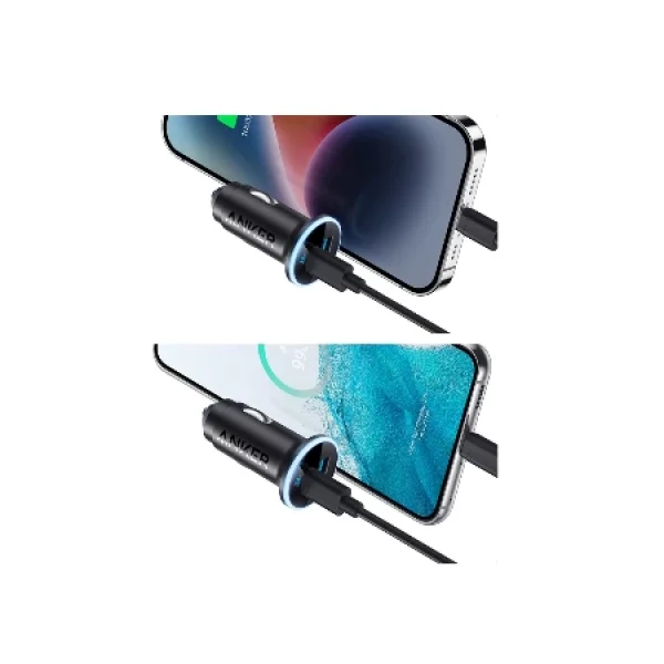 Anker autopunjač 52,5W Usb A+Type C crna ( 80198 )