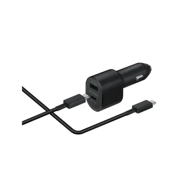 Samsung  auto punjač Type C 45W & Usb A 15W  + Kabl type C-Type C crna ( 75180 )
