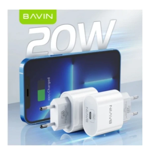 Bavin punjač 20W USB-C bela - PC851Y ( 90034 )