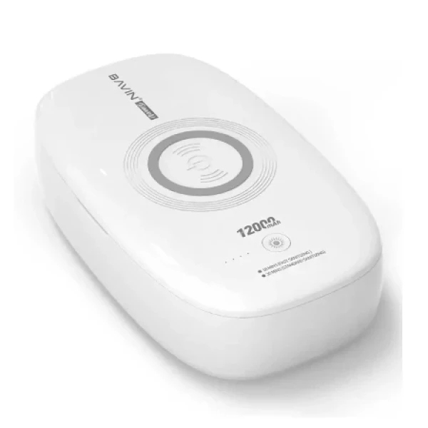 Bavin Sterilizator/ Power Bank 12000mAh/Wireless punjač 10w bela - PC080 ( 90312 )