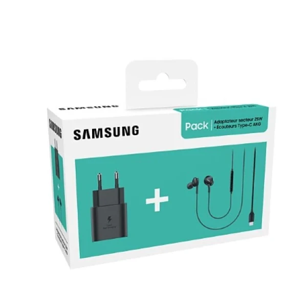 Samsung Start Kit (punjač 25w+ slušalice AKG Type-C) crna ( 75235 )