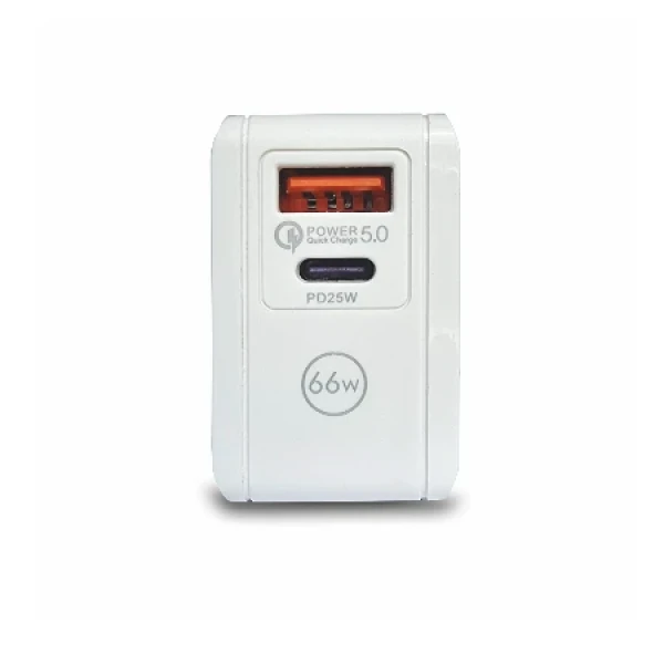 Bavitel punjač 100W Usb A+ Type C bela  KeKe – F003 ( 92006 )