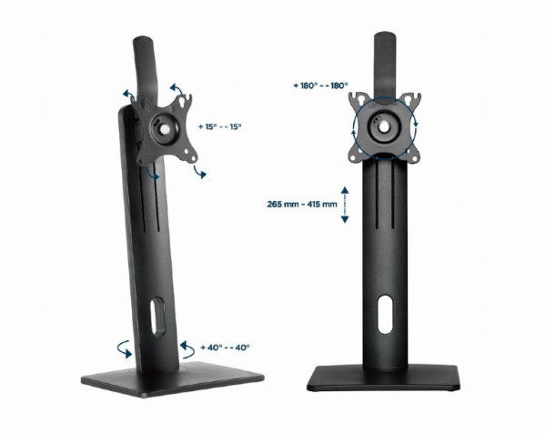 MS-D1-01 Gembird Podesivi stoni drzac za monitor, tilt, 17-32 max.7kg