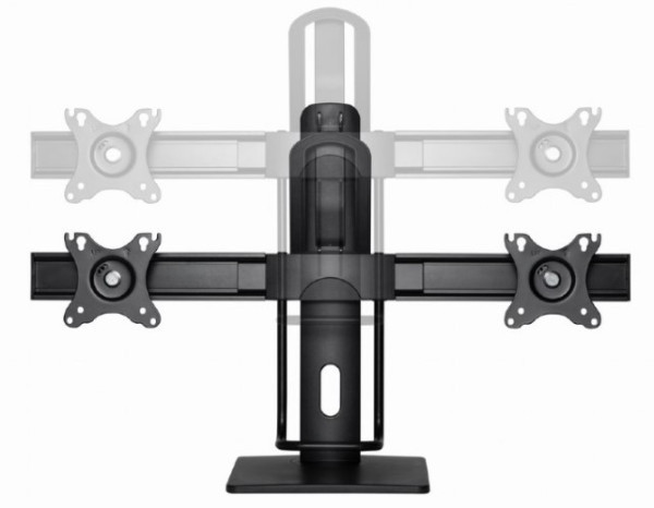 MS-D2-01 Gembird Podesivi stoni drzac za dva monitor, tilt, 17-27 max.2x6kg