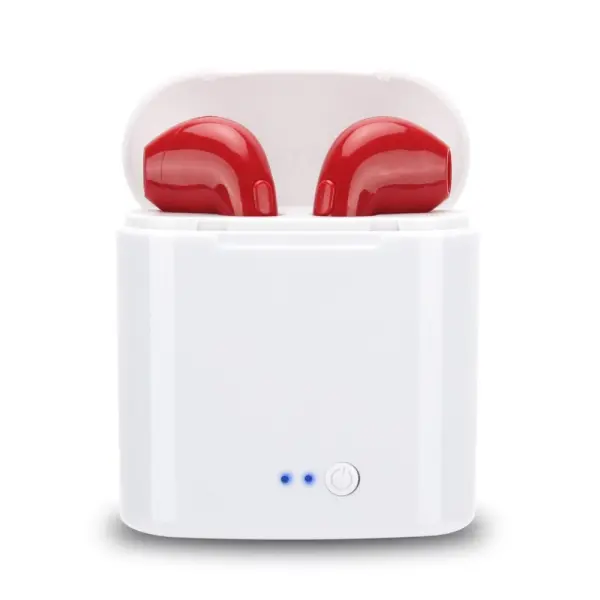 Bluetooth slusalice Airpods i7s TWS crvene HQ