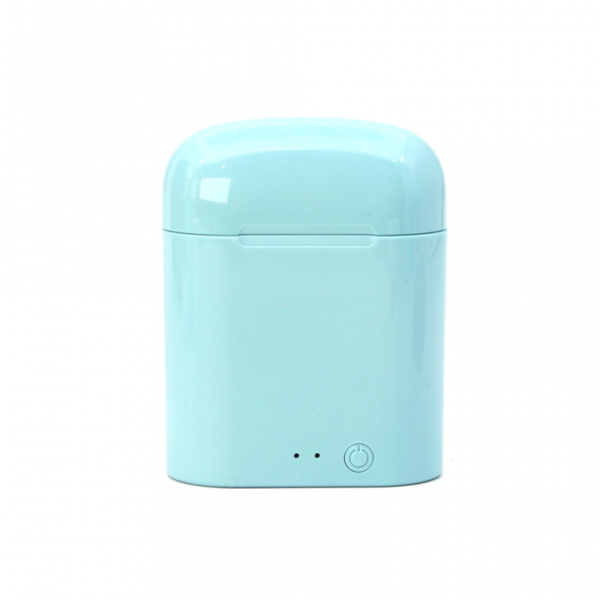 Bluetooth slusalice Airpods i7 mini svetlo plava HQ