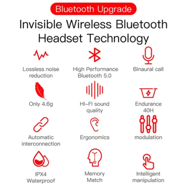 Bluetooth slusalice Airpods E6S HQ