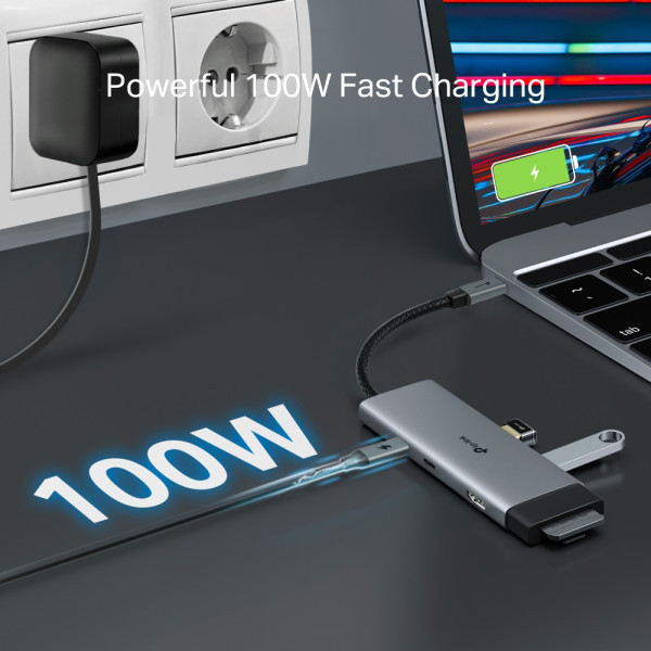 Docking station TP-Link UH7020C USB-C HDMI2xUSB 3.02xUSB-CCRPD 100W