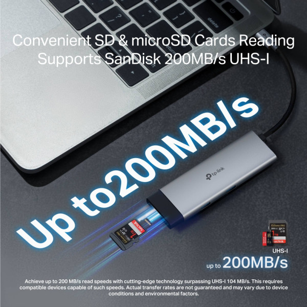 Docking station TP-Link UH7020C USB-C HDMI2xUSB 3.02xUSB-CCRPD 100W