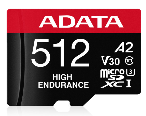 A-DATA Memorijska kartica UHS-I U3 MicroSDXC 512GB V30S class 10 + adapter AUSDX512GUI3V30SHA2-RA1 
