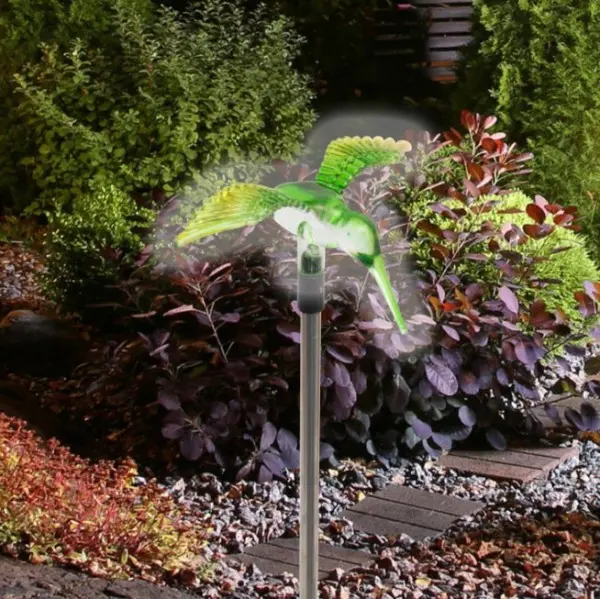Solarna bastenska lampa - kolibri MX618K, Ni-MH akumulator 1.2V - 600 mAh, 500mm (visina)
