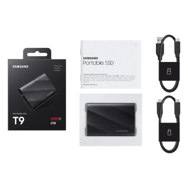 Eksterni SSD 2TB T9 Samsung MU-PG2T0BEU