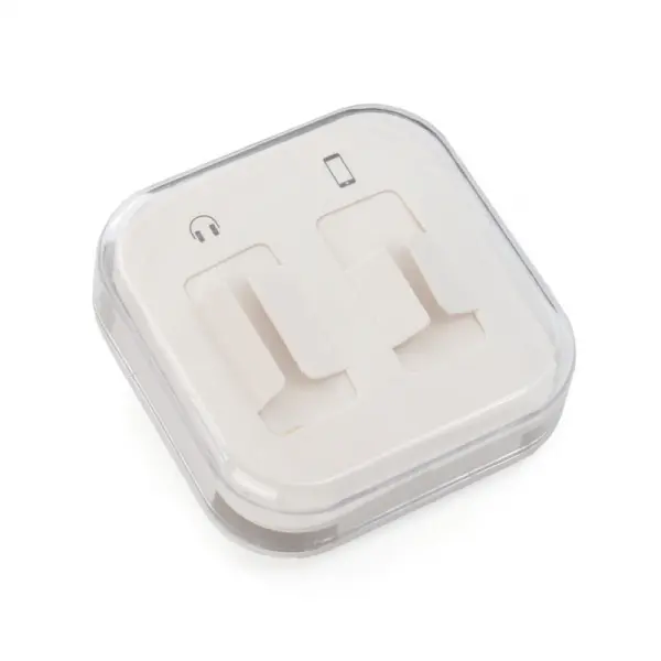 Adapter za slusalice iP-11 iPhone lightning na 3.5mm srebni