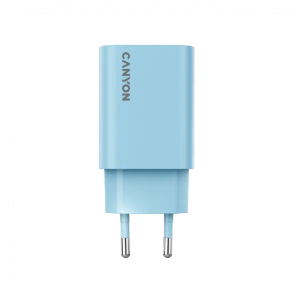 CANYON charger OnCharge 30CL Max Power 30W 1xPD EU Light Blue ( CNE-CHA30CLLBL ) 