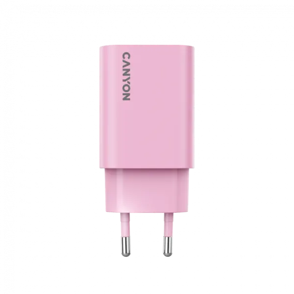 CANYON charger OnCharge 30CL Max Power 30W 1xPD EU Pink ( CNE-CHA30CLPK ) 