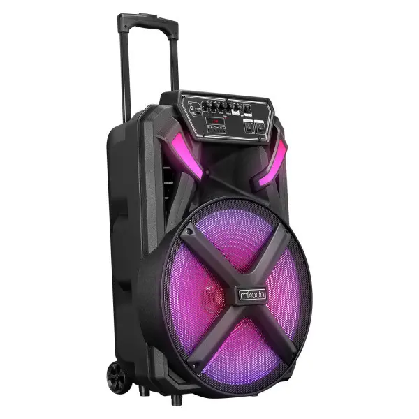 Zvucnik Mikado MD-BT123 30W, USB, Bluetooth, micro SD + mikrofon crni