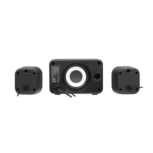 Zvučnici 2.1 Mikado MD-511 3Wx2 RGB LED,  USB