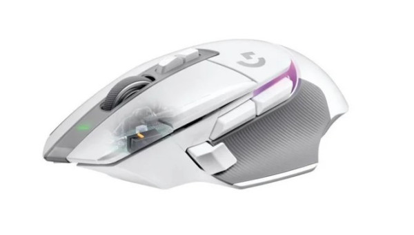 Logitech G502 X Gaming Mouse, USB, White