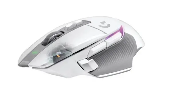 Logitech G502 X Gaming Mouse, USB, White